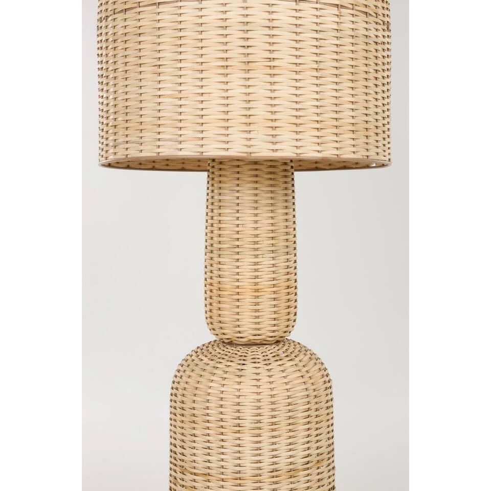 Housecraft Living Jude Vloerlamp Rotan - Bruin 5 Housecraft Living Jude Vloerlamp Rotan - Bruin - Afbeelding 5