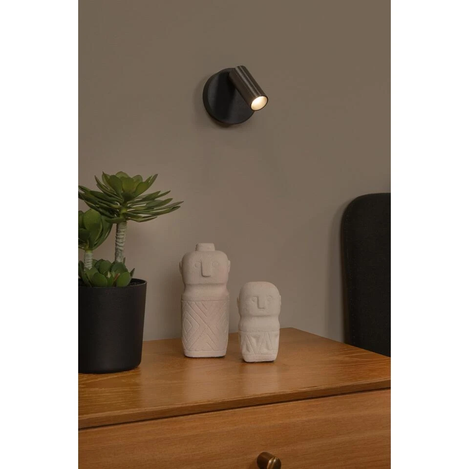 Lucide TONI Wandspot - Grijs Ijzer 2 Lucide TONI Wandspot - Grijs Ijzer - Afbeelding 2