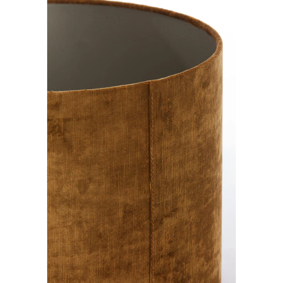 Cilinder Lampenkap Gemstone - Goud - Ø40x30cm 4 Cilinder Lampenkap Gemstone - Goud - Ø40x30cm - Afbeelding 4