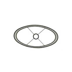 Lampenkap Ovaal Velours - Dutch Green - 30x15x25cm -Leen Bakker 7de7d83436a44697aab054870a214425