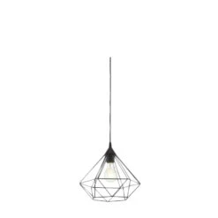 EGLO Hanglamp Tarbes 1 - Zwart