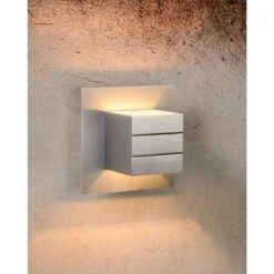 Lucide Wandlamp Bok - 1 Lamp - Mat Chroom -Leen Bakker 81002763 0401