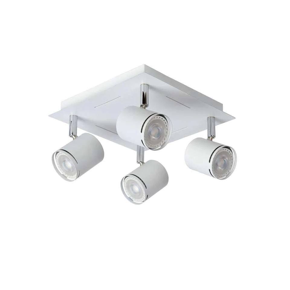 Lucide LED Spot Rilou - 4-spots - Wit 1 Lucide LED Spot Rilou - 4-spots - Wit