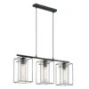 EGLO Hanglamp Loncino 3 - Zwart