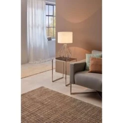 EGLO Tafellamp Pedregal - Chroom/wit -Leen Bakker 81007387 0101