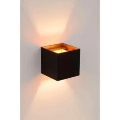 Lucide Wandlamp Xio - Zwart -Leen Bakker 81016050 1301