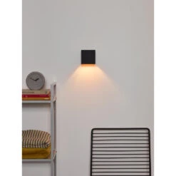Lucide Wandlamp Xio - Zwart
