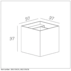 Lucide Wandlamp Xio LED - Grijs -Leen Bakker 81016052 2301