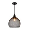 Lucide Hanglamp Mesh - Zwart - Ø28 Cm