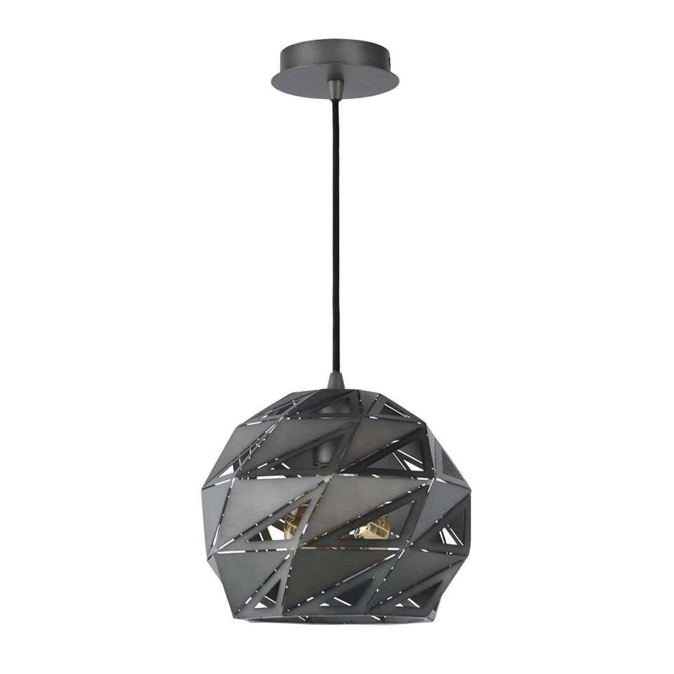 Lucide Hanglamp Malunga - Grijs 2 Lucide Hanglamp Malunga - Grijs - Afbeelding 2