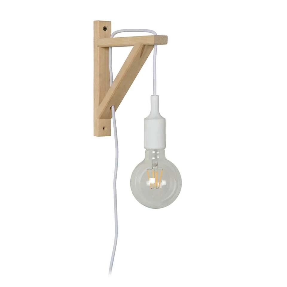 Lucide Wandlamp Fix Wall - Wit 2 Lucide Wandlamp Fix Wall - Wit - Afbeelding 2