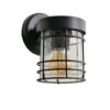 Lucide Wandlamp Buiten KEPPEL IP23 - Zwart - 12x15,2x18,6 Cm