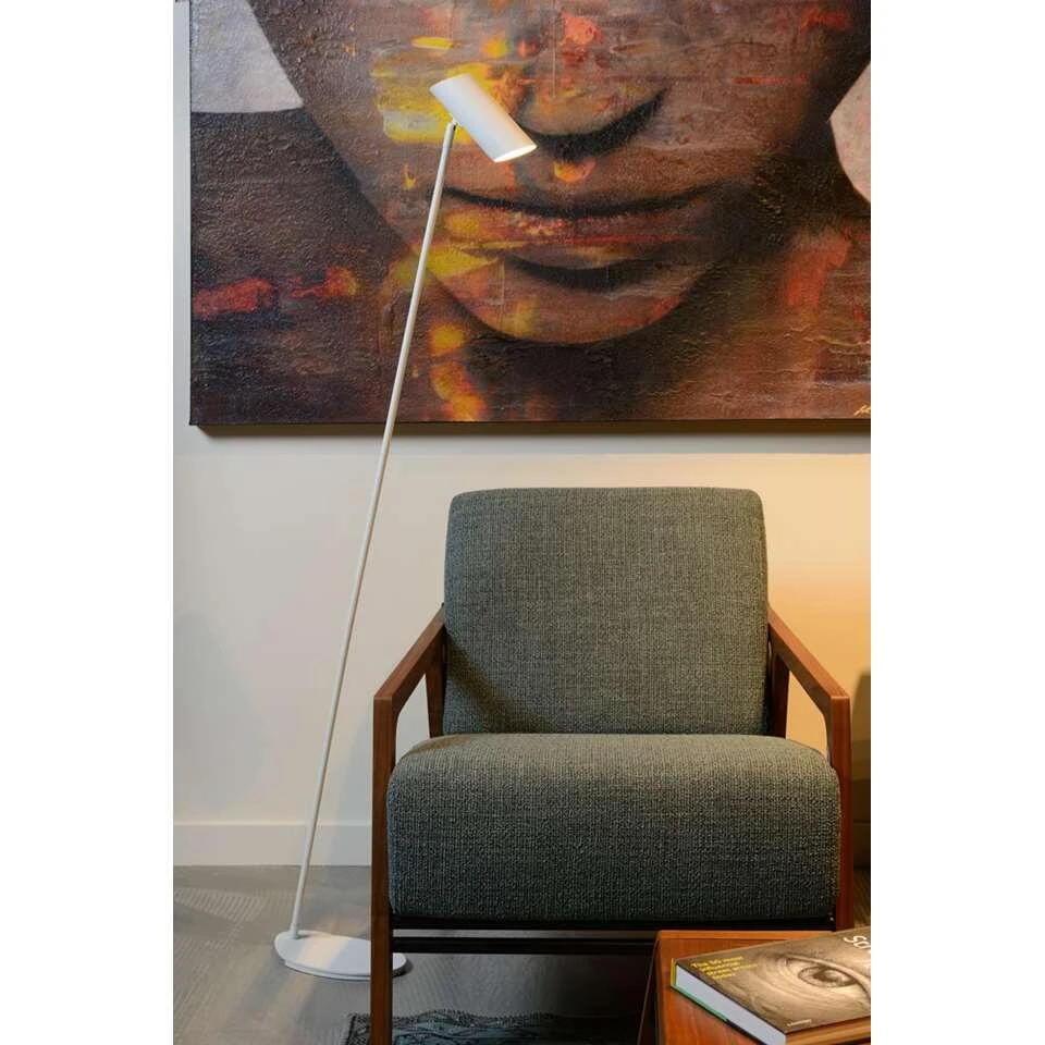Lucide Vloerlamp Hester - Wit 3 Lucide Vloerlamp Hester - Wit - Afbeelding 3