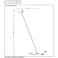 Lucide Vloerlamp Hester - Wit 7 Lucide Vloerlamp Hester - Wit -Leen Bakker 81020860 2301