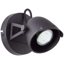 Brilliant Wandspot Ka - Zwart -Leen Bakker 81024309 0400