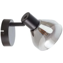 Brilliant Wandspot Reflekt - Zwart -Leen Bakker 81024312 0400