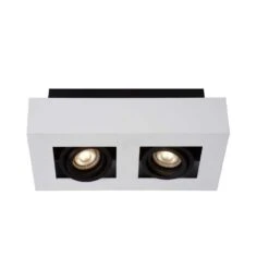 Lucide Plafondspot Xirax 2 Lamp - Wit -Leen Bakker 81026204 0007