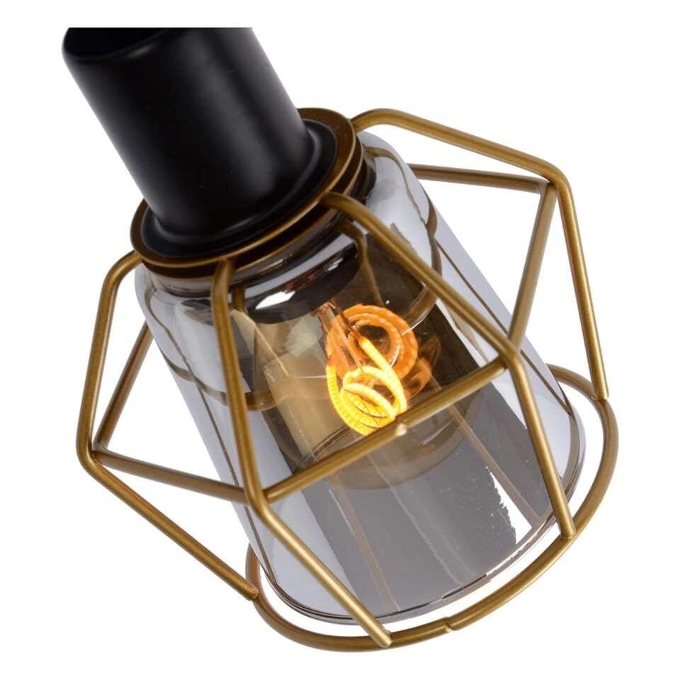 Lucide Plafondspot Nila 2 Lamp - Zwart 4 Lucide Plafondspot Nila 2 Lamp - Zwart - Afbeelding 4