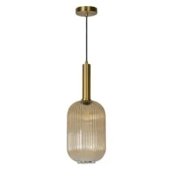 Lucide Hanglamp Maloto - Amber - Ø20 Cm