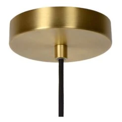 Lucide Hanglamp Maloto - Amber - Ø30 Cm 17 Lucide Hanglamp Maloto - Amber - Ø30 Cm -Leen Bakker 81028210 0900