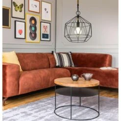 EGLO Hanglamp Cottingham - Zwart - Ø37 Cm -Leen Bakker 81028659 0500