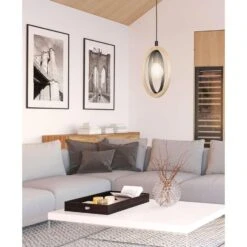 EGLO Hanglamp Basildon - Zwart/bruin -Leen Bakker 81028698 0500