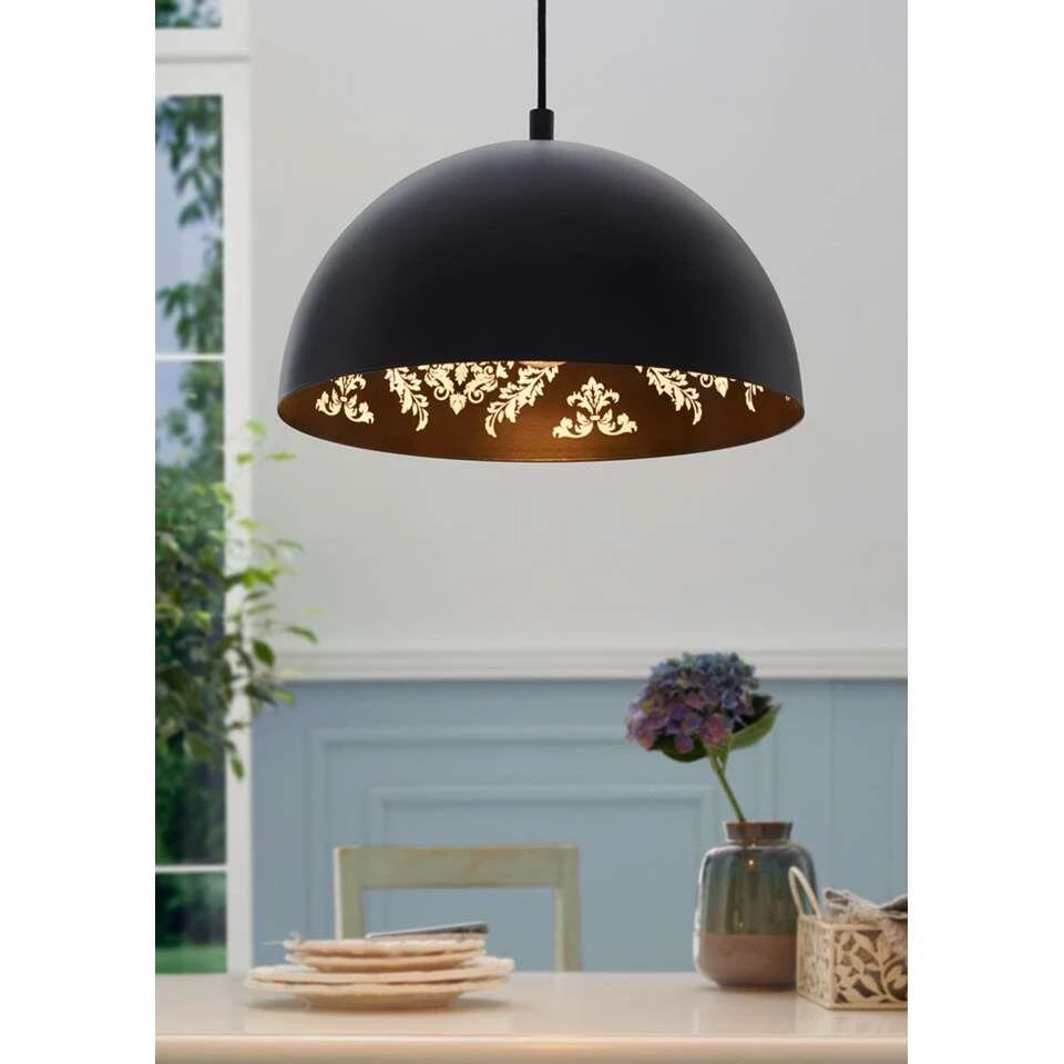 EGLO Hanglamp Congresbury - Zwart 2 EGLO Hanglamp Congresbury - Zwart - Afbeelding 2