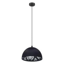 EGLO Hanglamp Congresbury - Zwart