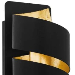EGLO Wandlamp Elizondo - Zwart/goudkleurig -Leen Bakker 81028717 0300