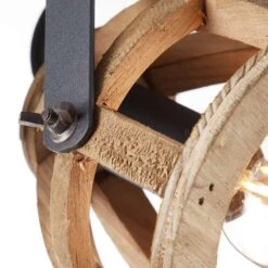 Brilliant Plafondspot Matrix 2-lichts - Hout -Leen Bakker 81029072 0400