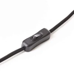 Brilliant Tafellamp Woodrow - Zwart - 30 Cm -Leen Bakker 81029099 0300