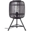 Brilliant Tafellamp Woodrow - Zwart - 30 Cm