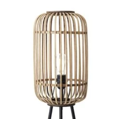 Brilliant Vloerlamp Woodrow - Bruin - 45 Cm -Leen Bakker 81029100 0300