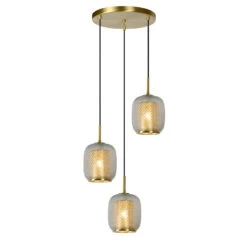 Lucide Hanglamp Agatha - Mat Goud/messing - Ø35 Cm
