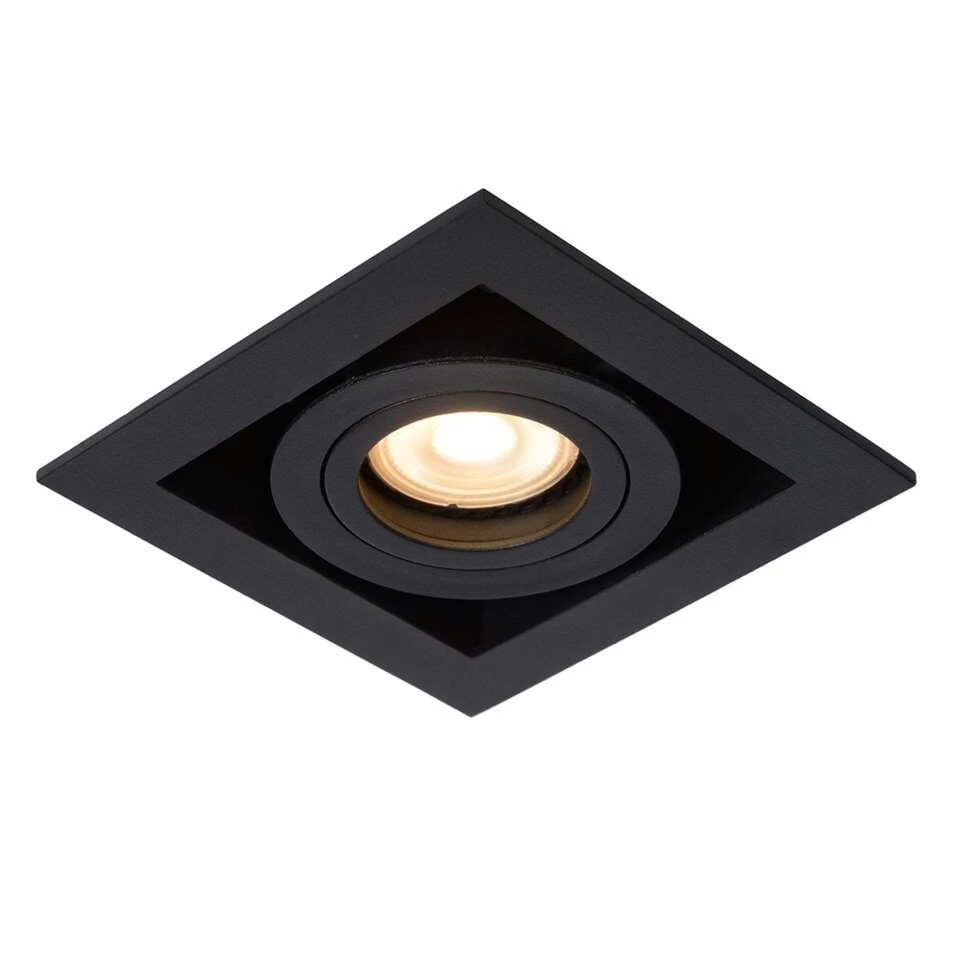 Lucide Inbouwspot Chimney - Zwart 1 Lucide Inbouwspot Chimney - Zwart