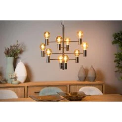 Lucide Hanglamp Leanne - Zwart -Leen Bakker 81029532 0301