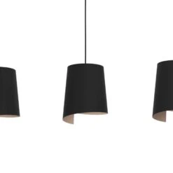 EGLO Bolivia Hanglamp - E27 - 88 Cm - Zwart -Leen Bakker 81083e098ae64fcda9cc1b7febfbd1d8