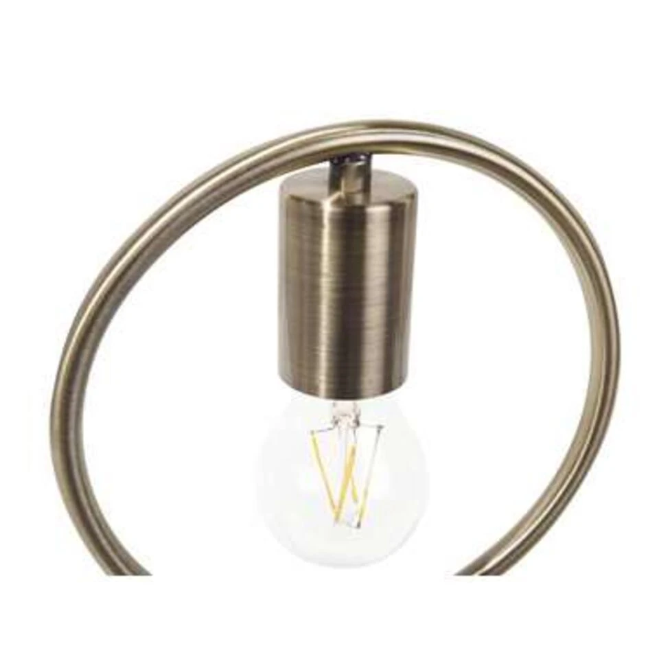 Beliani Tafellamp JUCAR - Messing Metaal 3 Beliani Tafellamp JUCAR - Messing Metaal - Afbeelding 3