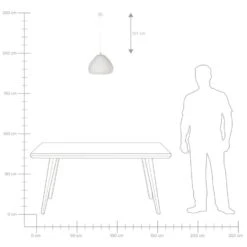 OLIMAR - Hanglamp - Gebroken Wit - Papier-maché 17 OLIMAR - Hanglamp - Gebroken Wit - Papier-maché -Leen Bakker 84f2726bd50648f58fbdf104c45c6ea3