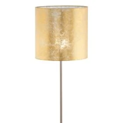 EGLO Viserbella Vloerlamp - E27 - 158,5 Cm - Champagne/Goud -Leen Bakker 87094d1fe0d944f1bf7861dc8ffd028d