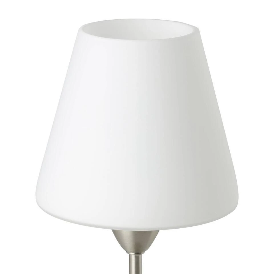 EGLO Damasco 1 Tafellamp - E14 - Glas - Wit:Grijs 3 EGLO Damasco 1 Tafellamp - E14 - Glas - Wit:Grijs - Afbeelding 3