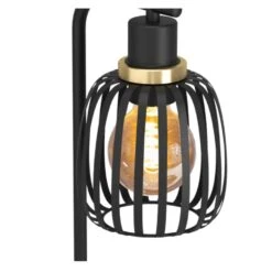 EGLO Pocicas Tafellamp - E27 - 50 Cm - Zwart/Goud -Leen Bakker 8c7cd39cc54e4aa79247bb2c04b3f320