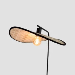 EGLO Marywell Staande Lamp - E27 - Hout - Zwart/Bruin -Leen Bakker 8d1342a69dee4d4f915efb43070730ed