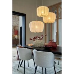 Hanglamp Plumeria - Zand - Ø60cm -Leen Bakker 8e77912d71994f86b96834d657b3f857