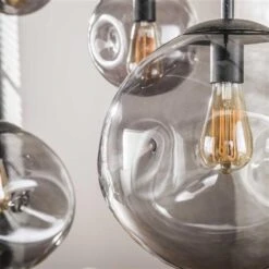 Hoyz Collection - Hanglamp Stellar Black 6-lichts - Artic Zwart -Leen Bakker 9c9a66d177f7436da67d97ba8049fdfb