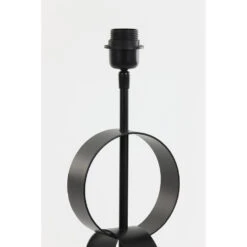 Light & Living - Lampvoet CIRCULUM - 25x25x60 - Zwart -Leen Bakker 9f8f7c39a03044a98317273684ef678c