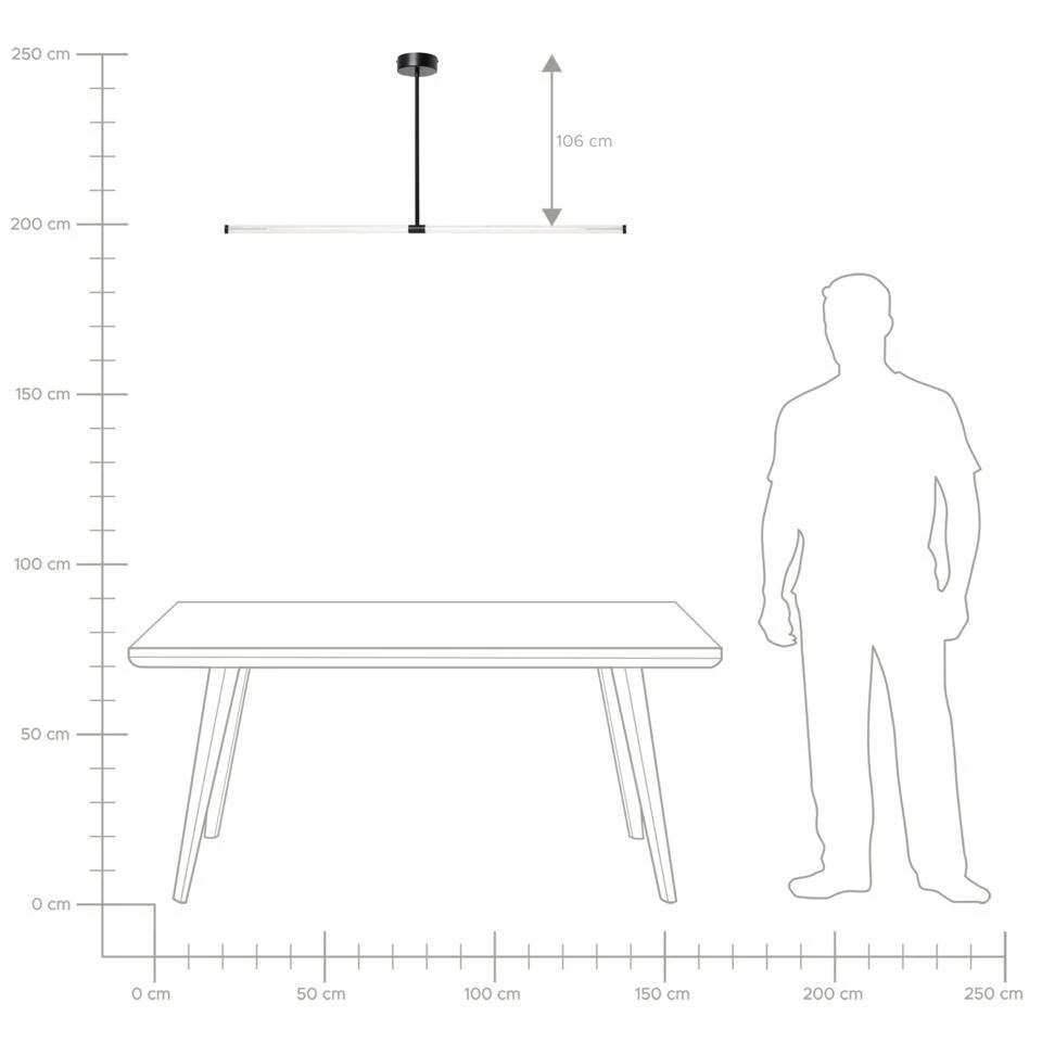 MAGARA - LED Hanglamp - Zwart - Metaal 9 MAGARA - LED Hanglamp - Zwart - Metaal - Afbeelding 9