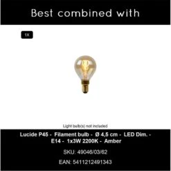 Lucide BENSEN Vloerlamp - Grijs -Leen Bakker a15527b39fc14463a9450ea041c877f7 4