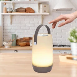 Home Deco Factory Portable Tafellamp - Grijs - Touch - Oplaadbaar 7 Home Deco Factory Portable Tafellamp - Grijs - Touch - Oplaadbaar -Leen Bakker a2f600f0b06641408814167dea6a3857