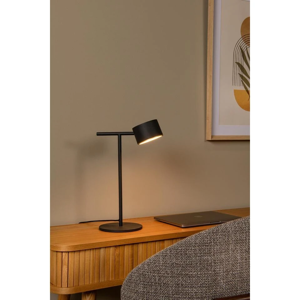 Lucide GIAN Tafellamp - Zwart 2 Lucide GIAN Tafellamp - Zwart - Afbeelding 2